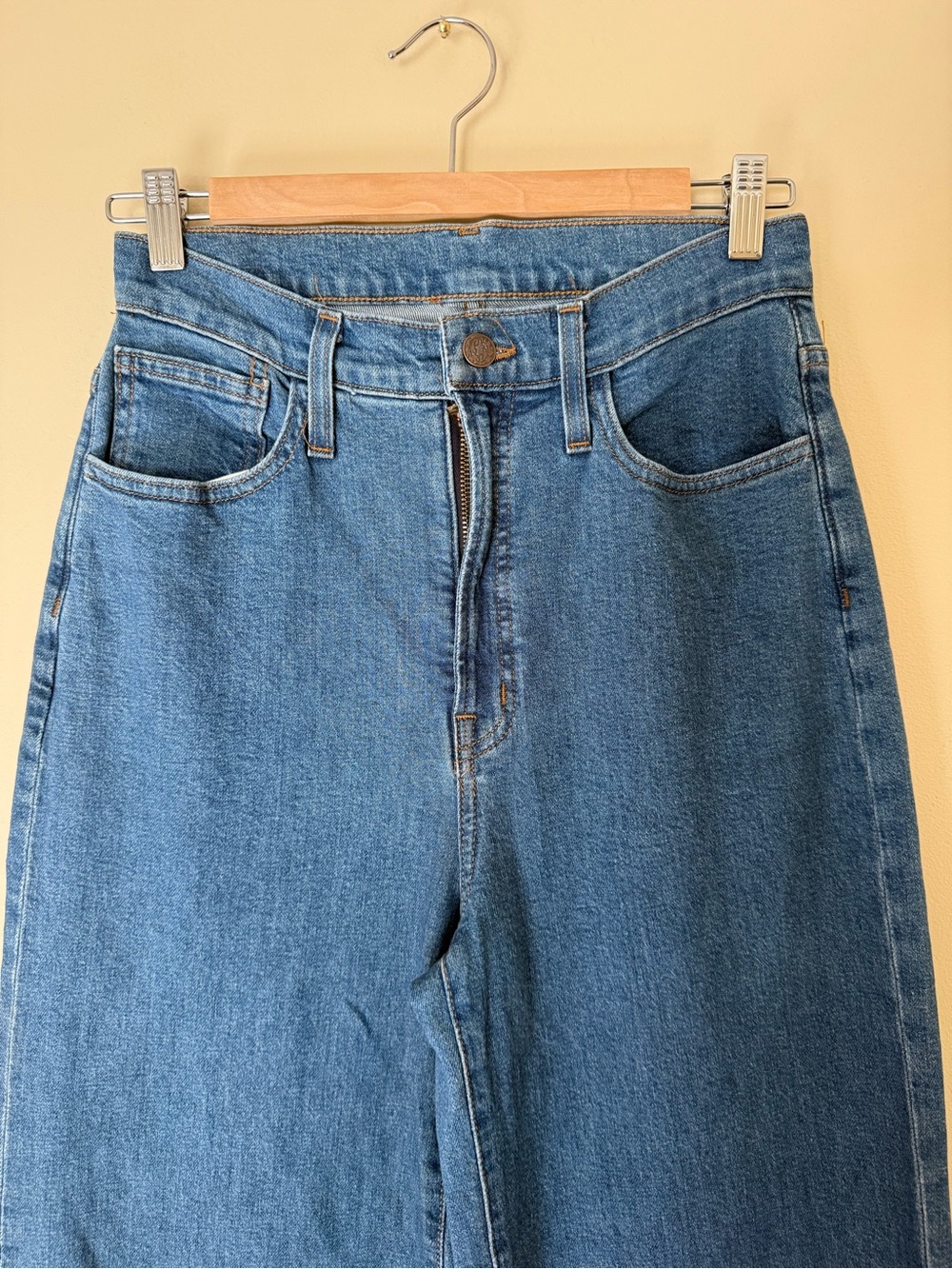 Madewell The Tall Perfect Vintage Wide-Leg Jean in Fairdale Wash 26T - Picture 8 of 15